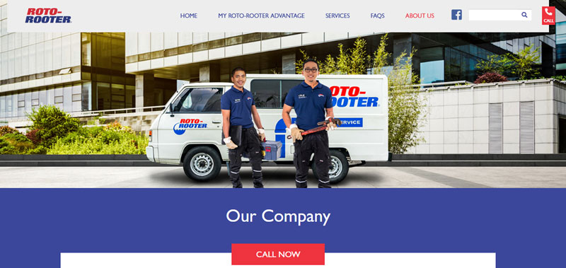 Roto-Rooter website